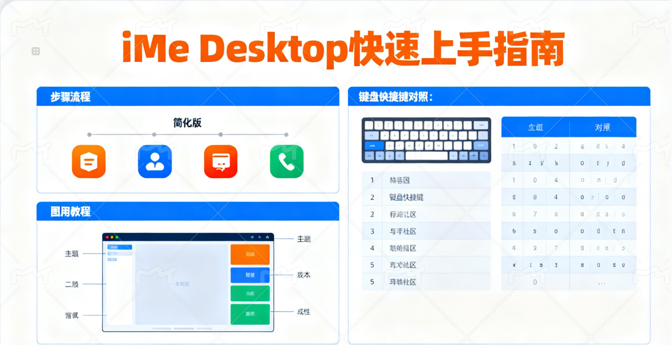 iMe Desktop 初学者必看：轻松掌握所有功能